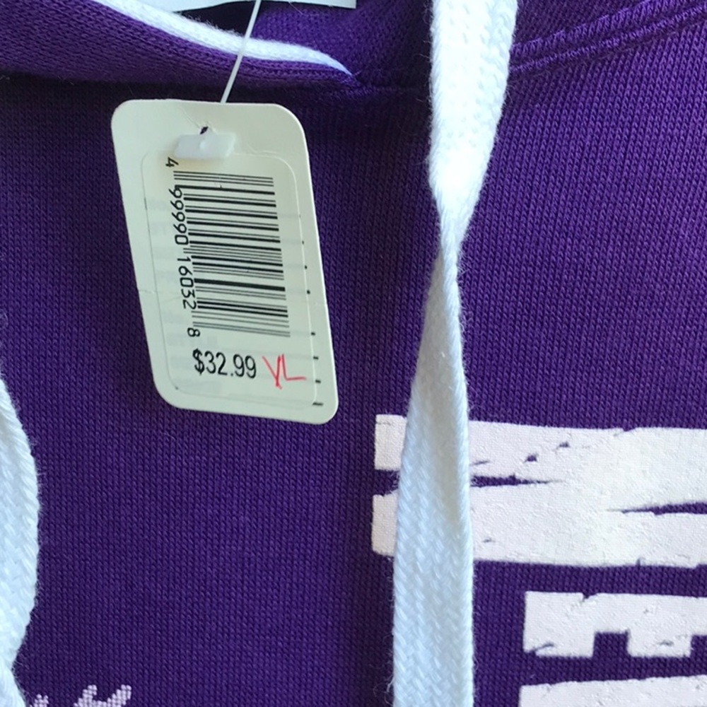 Purple is my favorite color!  For this great hoodie from New Hampshire. - Picture 5 of 6